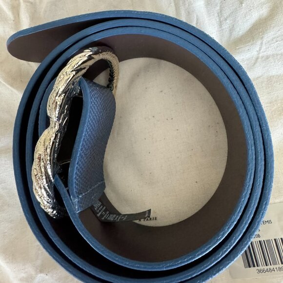 Sezane Artemis Belt, T. 80, Denim Tejus - Picture 2 of 4